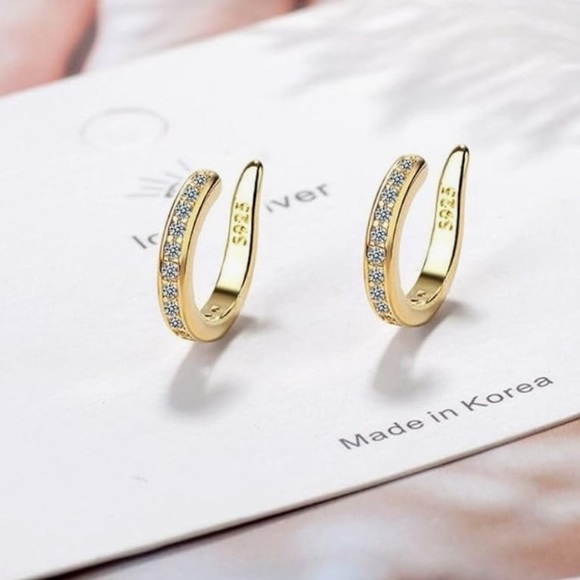 Gold plated Ear Cuff - Picture 2 of 2